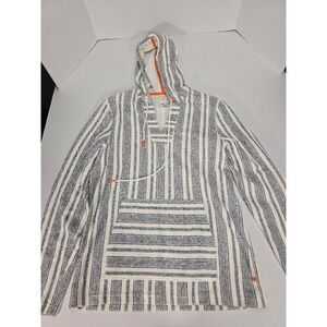 SWIMS Treville Mens Hoodie Pullover Beach‎ Terry Cloth Kangaroo Pocket - Medium